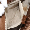 GUCCI GG Canvas Shoulder Bag Beige Gold 449413 Auth mr2500-22