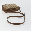 GUCCI GG Canvas Shoulder Bag Beige Gold 449413 Auth mr2500-7