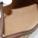 GUCCI GG Supreme Web Sherry Line Handtas PVC Beige Goud 010 378 Auth mr2501-10
