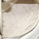 CHANEL Matelasse Chain Shoulder Bag Caviar Skin White Silver CC Auth mr2505-19