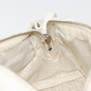 CHANEL Matelasse Chain Shoulder Bag Caviar Skin White Silver CC Auth mr2505-20