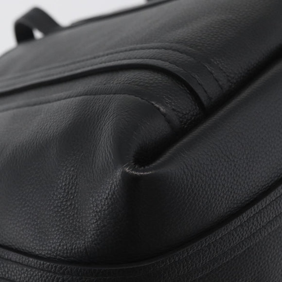 BALENCIAGA Everyday Tote Bag Leather Black Silver 672794 Auth mr2511A