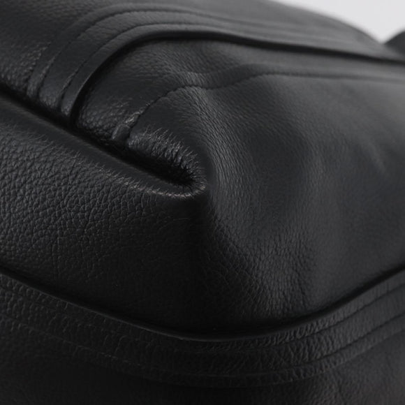 BALENCIAGA Everyday Tote Bag Leather Black Silver 672794 Auth mr2511A