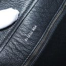 BALENCIAGA Everyday Tote Bag Leather Black Silver 672794 Auth mr2511A-19