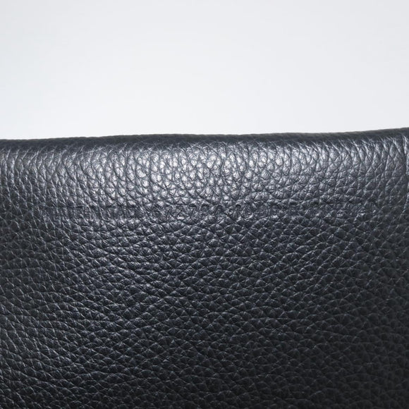 BALENCIAGA Everyday Tote Bag Leather Black Silver 672794 Auth mr2511A