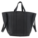 BALENCIAGA Everyday Tote Bag Leather Black Silver 672794 Auth mr2511A-3