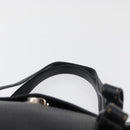 PRADA Vienna Fifty Hand Bag Leather Black Silver BR1932 Auth mr2512A-8