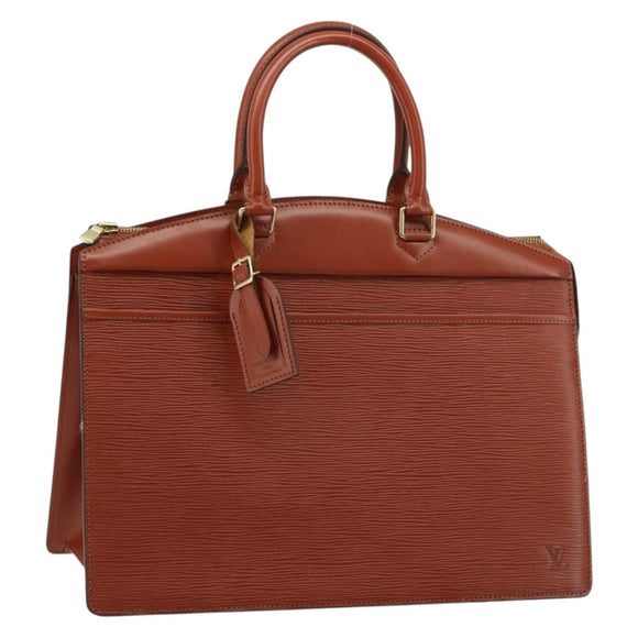 LOUIS VUITTON Epi Riviera Hand Bag Brown M48183 LV Auth mr2515