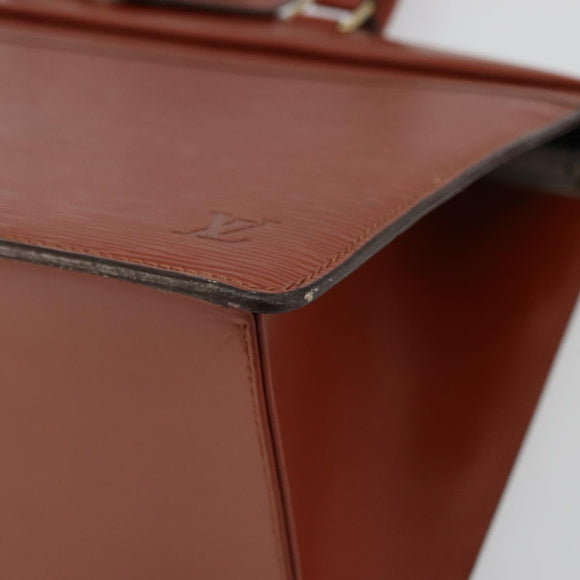 LOUIS VUITTON Epi Riviera Hand Bag Brown M48183 LV Auth mr2515
