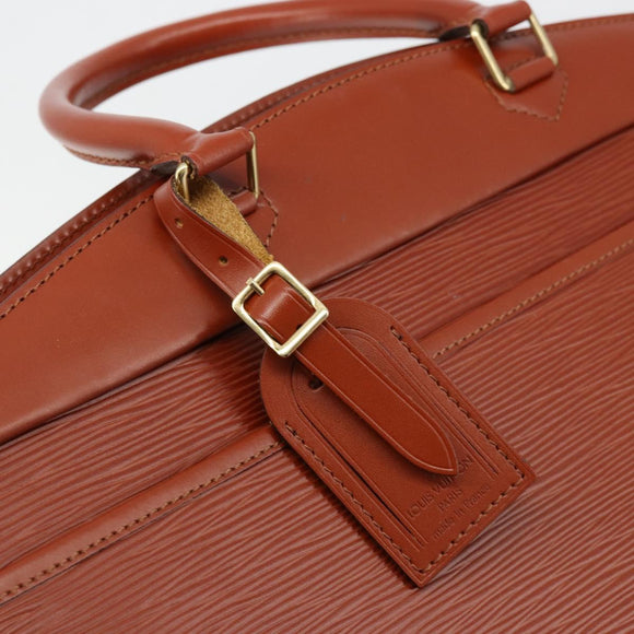 LOUIS VUITTON Epi Riviera Hand Bag Brown M48183 LV Auth mr2515