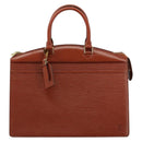 LOUIS VUITTON Epi Riviera Hand Bag Brown M48183 LV Auth mr2515-13