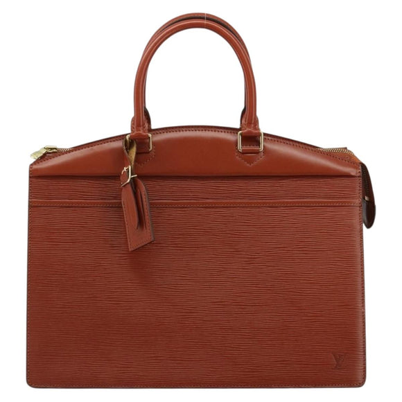 LOUIS VUITTON Epi Riviera Hand Bag Brown M48183 LV Auth mr2515