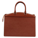 LOUIS VUITTON Epi Riviera Hand Bag Brown M48183 LV Auth mr2515-2