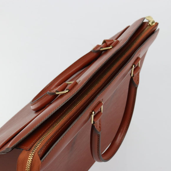 LOUIS VUITTON Epi Riviera Hand Bag Brown M48183 LV Auth mr2515