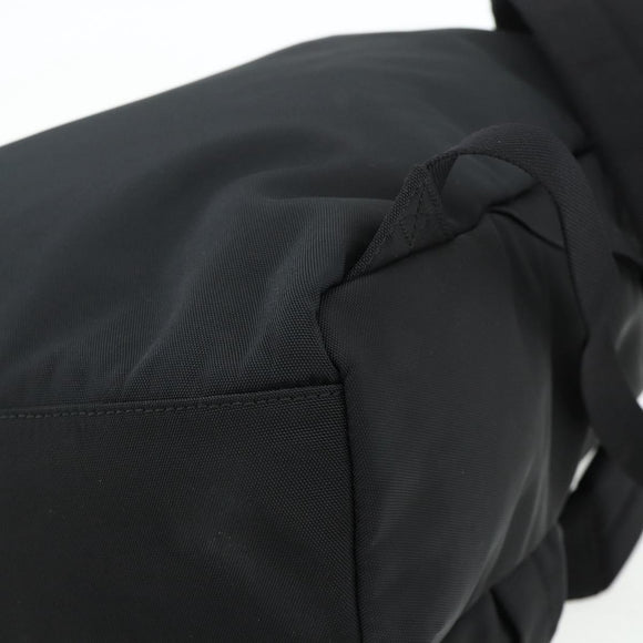 BALENCIAGA Explorer Backpack Canvas Black Silver Auth mr2518A
