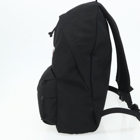 BALENCIAGA Explorer Backpack Canvas Black Silver Auth mr2518A