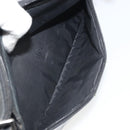 GUCCI Bamboo Shoulder Bag Leather Black Silver 001 3865 Auth mr2519V-22