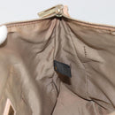 FENDI Zucchino Canvas Tote Bag Beige Gold Auth mr2521A-19