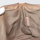 FENDI Zucchino Canvas Tote Bag Beige Gold Auth mr2521A-20