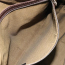 FENDI Zucca Canvas Hand Bag Black Brown Auth mr2526A-22