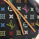 LOUIS VUITTON Monogram Multicolor Petit Noe Bag Black M42230 LV Auth mr2527SAV-22