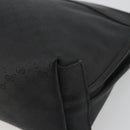 GUCCI Micro GG Supreme Clutch Bag PVC Black Gold 014 58 0198 Auth mr2532-7