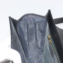 CELINE Shoulder Bag Leather Black Gold Auth mr2534-21