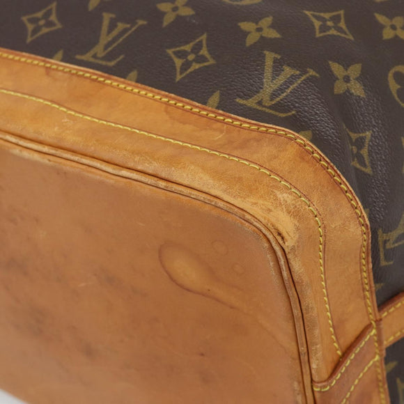 LOUIS VUITTON Monogram Noe Shoulder Bag M42224 LV Auth mr2537