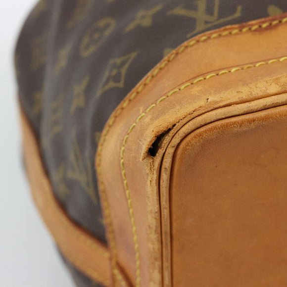 LOUIS VUITTON Monogram Noe Shoulder Bag M42224 LV Auth mr2537