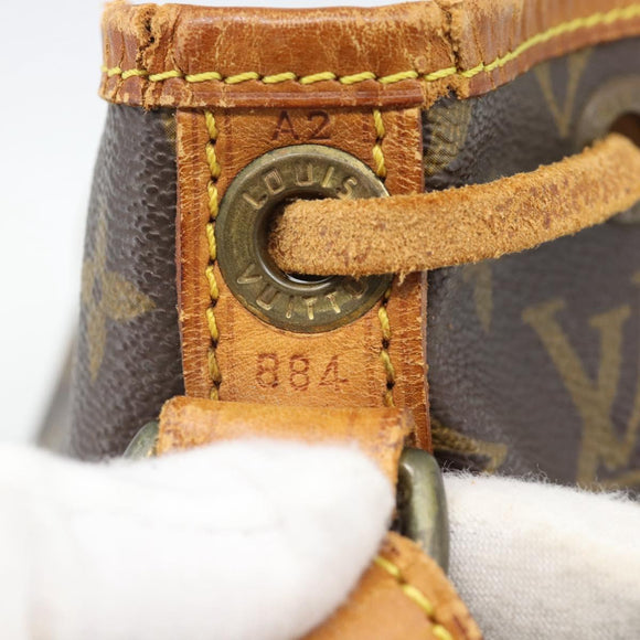 LOUIS VUITTON Monogram Noe Shoulder Bag M42224 LV Auth mr2537