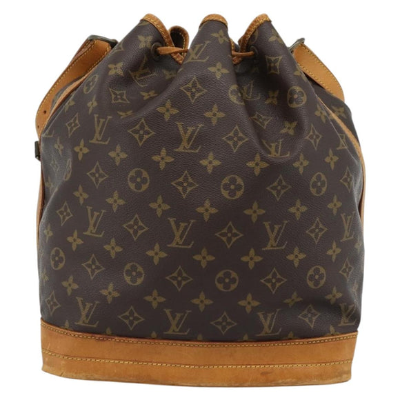 LOUIS VUITTON Monogram Noe Shoulder Bag M42224 LV Auth mr2537