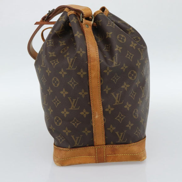 LOUIS VUITTON Monogram Noe Shoulder Bag M42224 LV Auth mr2537