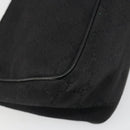 GUCCI GG Canvas Hand Bag Black Gold 106644 Auth mr2539A-13