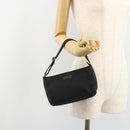 GUCCI GG Canvas Hand Bag Black Gold 106644 Auth mr2539A-22