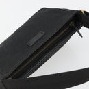 GUCCI GG Canvas Hand Bag Black Gold 106644 Auth mr2539A-6