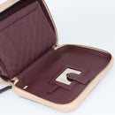 CHANEL CC Filigree Vanity Hand Bag Caviar Skin 2way Beige Gold CC Auth mr2542M-17