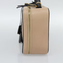 CHANEL CC Filigree Vanity Hand Bag Caviar Skin 2way Beige Gold CC Auth mr2542M-5