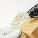 BOTTEGA VENETA INTRECCIATO Hand Bag Leather Silver Gold Auth mr2543A-22