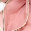 GUCCI GG Canvas Sherry Line Tote Bag Pink Gold 137396 Auth mr2550A-22