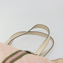 GUCCI GG Canvas Sherry Line Tote Bag Pink Gold 137396 Auth mr2550A-8