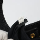 Miu Miu Hand Bag Leather 2way Black Gold Auth mr2556-12