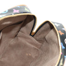 LOUIS VUITTON Monogram Multicolor Hand Bag Black LV Auth mr2560SAM-19