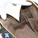 LOUIS VUITTON Monogram Multicolor Hand Bag Black LV Auth mr2560SAM-20