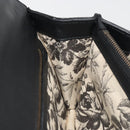 GUCCI Shoulder Bag Leather Black Gold 412007 Auth mr2562V-18