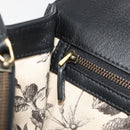 GUCCI Shoulder Bag Leather Black Gold 412007 Auth mr2562V-20