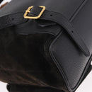 GUCCI Bamboo Backpack Suede Navy Gold 003 2058 0016 Auth mr2566-18