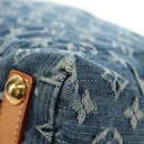 LOUIS VUITTON Monogram Denim Buggy PM Shoulder Bag Blue M95049 LV Auth mr2567SAM-17