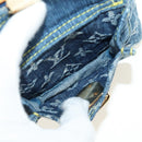 LOUIS VUITTON Monogram Denim Buggy PM Shoulder Bag Blue M95049 LV Auth mr2567SAM-20