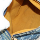 LOUIS VUITTON Monogram Denim Buggy PM Shoulder Bag Blue M95049 LV Auth mr2567SAM-10