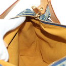 LOUIS VUITTON Monogram Denim Buggy PM Shoulder Bag Blue M95049 LV Auth mr2567SAM-26